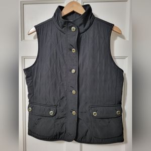 Talbots lightweight button up vest